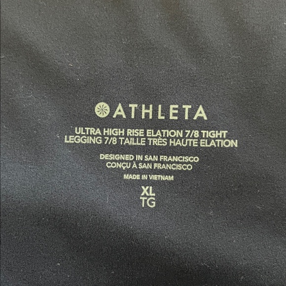 Athleta Elation 7/8 Legging - Picture 2 of 5